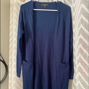 Love Tree Mid-thigh Length Cardigan